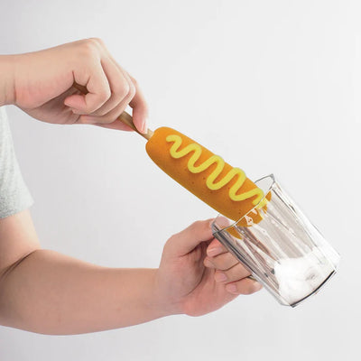 Corn Dog Bottle Neck Sponge