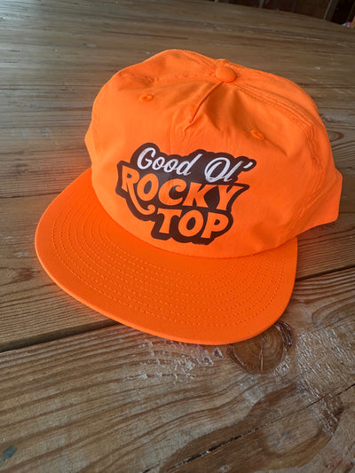 Neon Orange Good Ol' Surf Cap