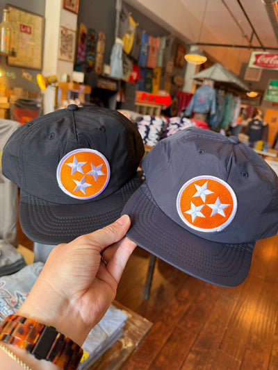 Youth Surf Cap w/ Orange & White Patch