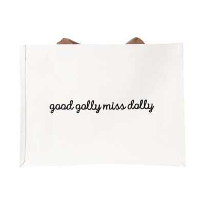 Good Golly Miss Dolly Canvas Tote
