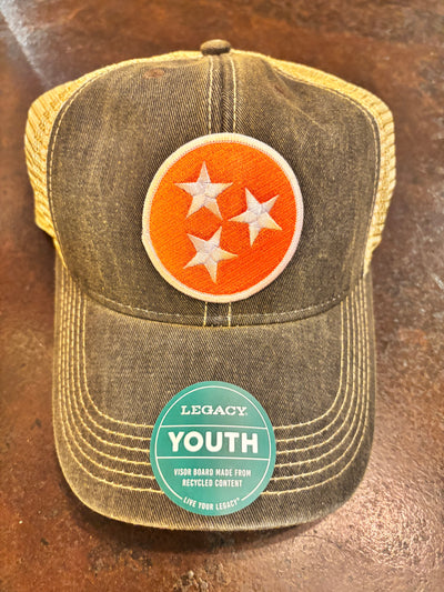 Youth Tri-Star Trucker Hat