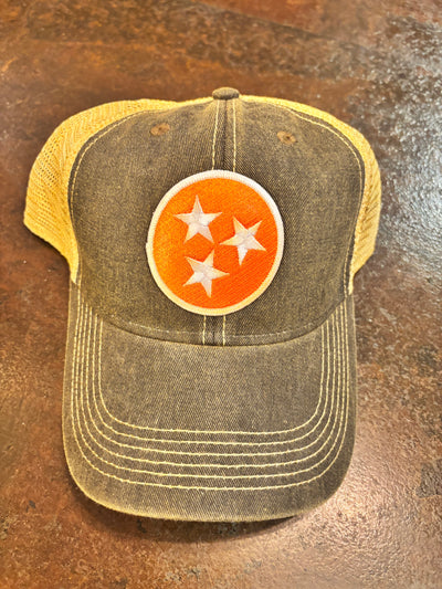 Tri-Star Trucker Hat