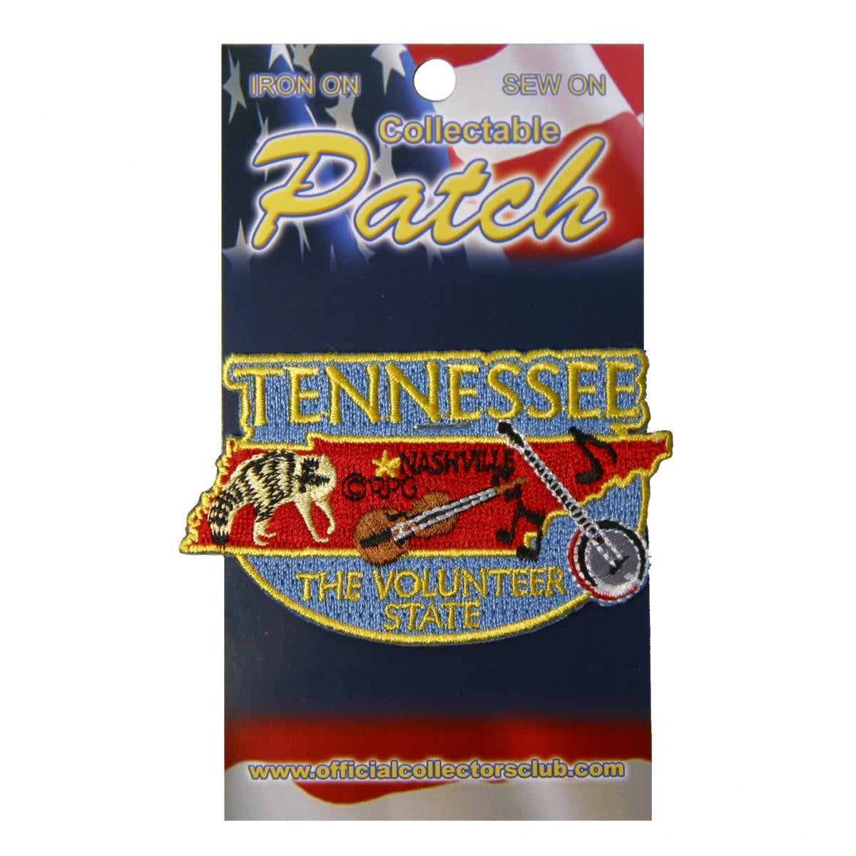Tennessee State Patch - State with Instruments