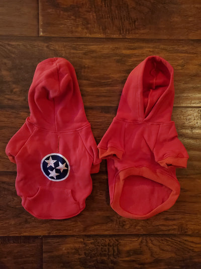 Red Dog Hoodie with TN Tri-Star  Hoodie - Nothing Too Fancy