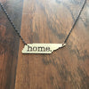 Home Necklace - Stainless Steel  jewelry - Nothing Too Fancy