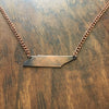 Large TN Heart Necklace - Copper  jewelry - Nothing Too Fancy