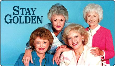 Stay Golden Sticker