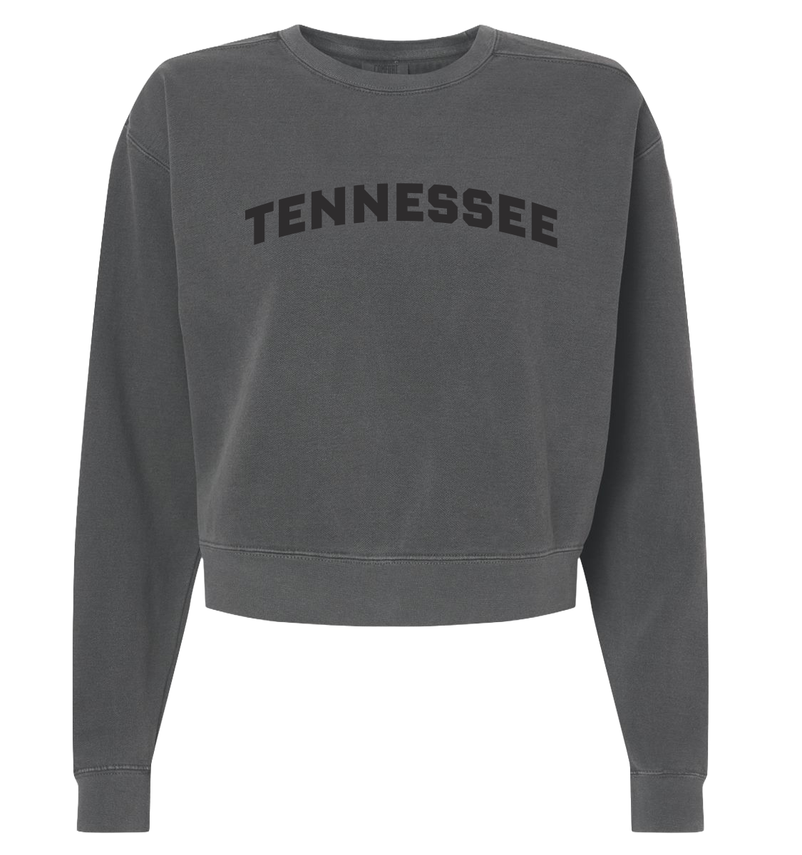Ladies TN Block Crop Sweatshirt