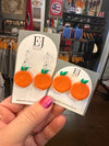 Orange Earrings