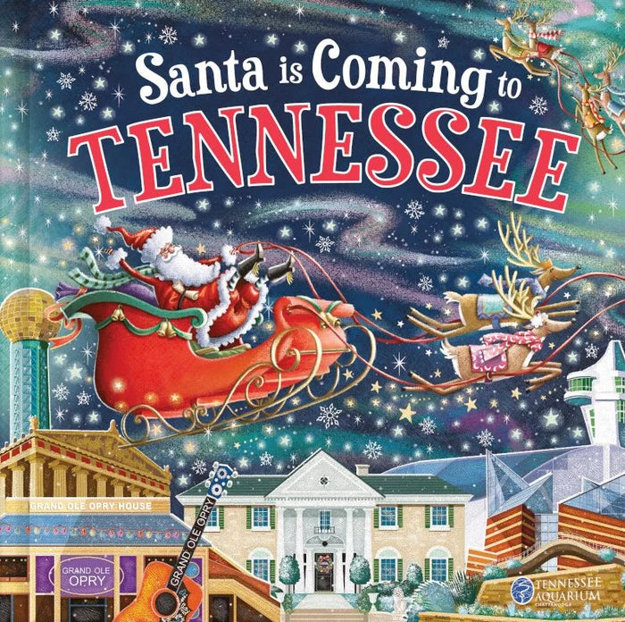 Santa Is Coming To Tennessee Kids Book