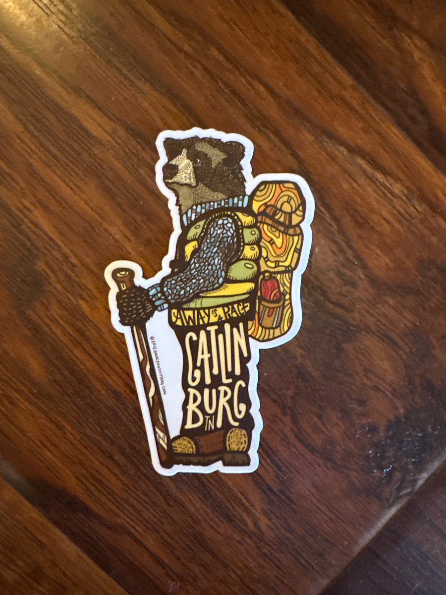 Gatlinburg Bear Sticker