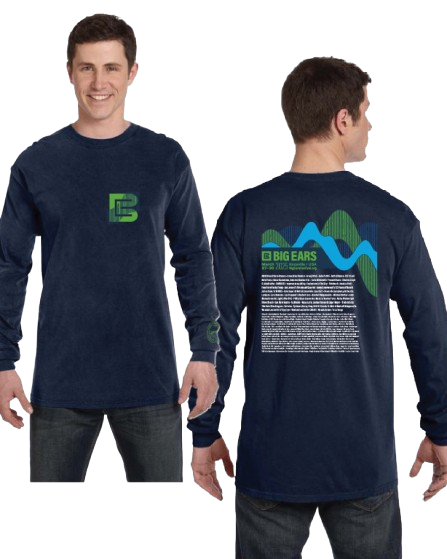 2025 Big Ears Long Sleeve Line Up T-Shirt