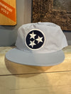 Blue & White Tri-Star Surf Cap