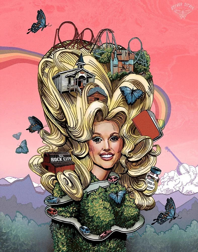 Mountain Dolly Postcard