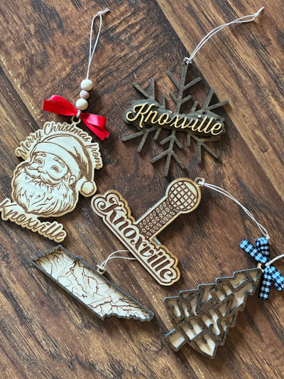 Assorted Wooden Ornaments