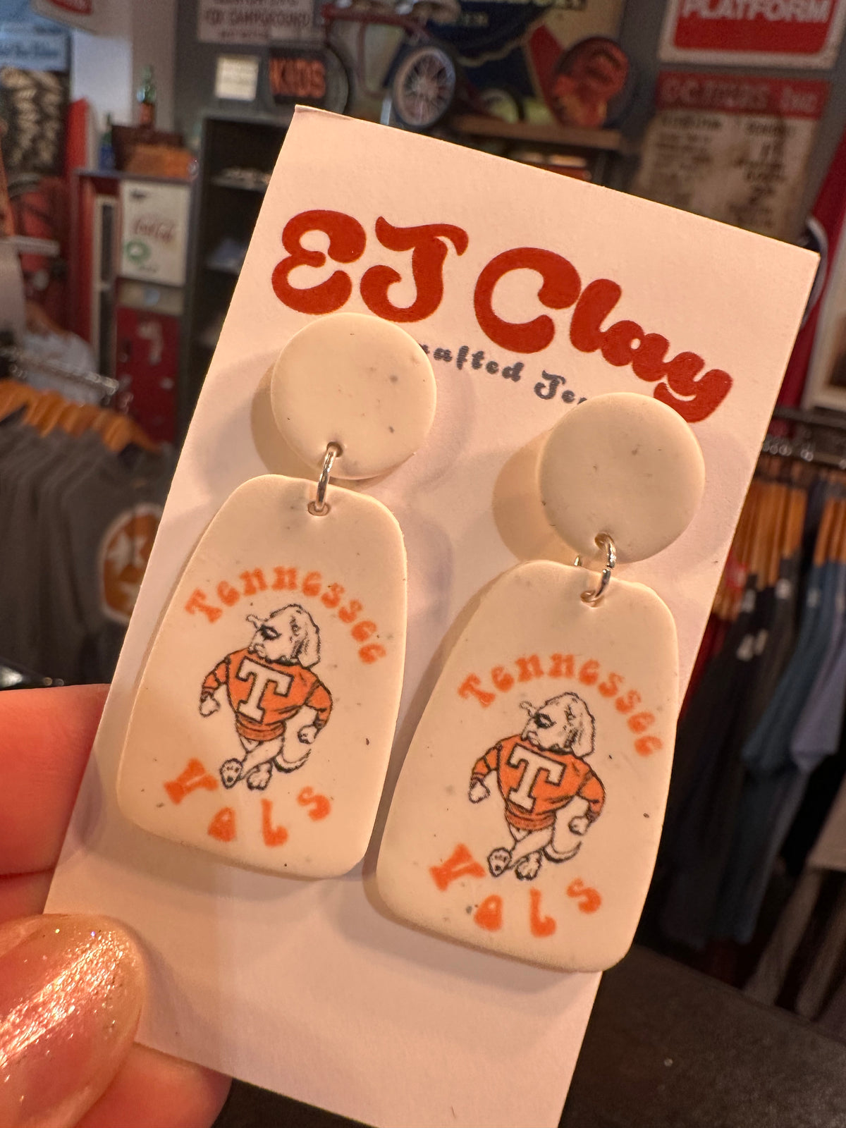 Mascot Dangle Earrings