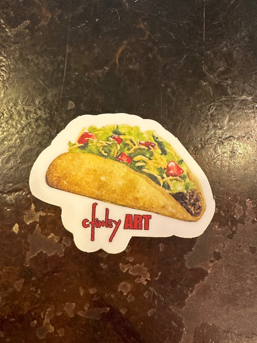 Taco Sticker