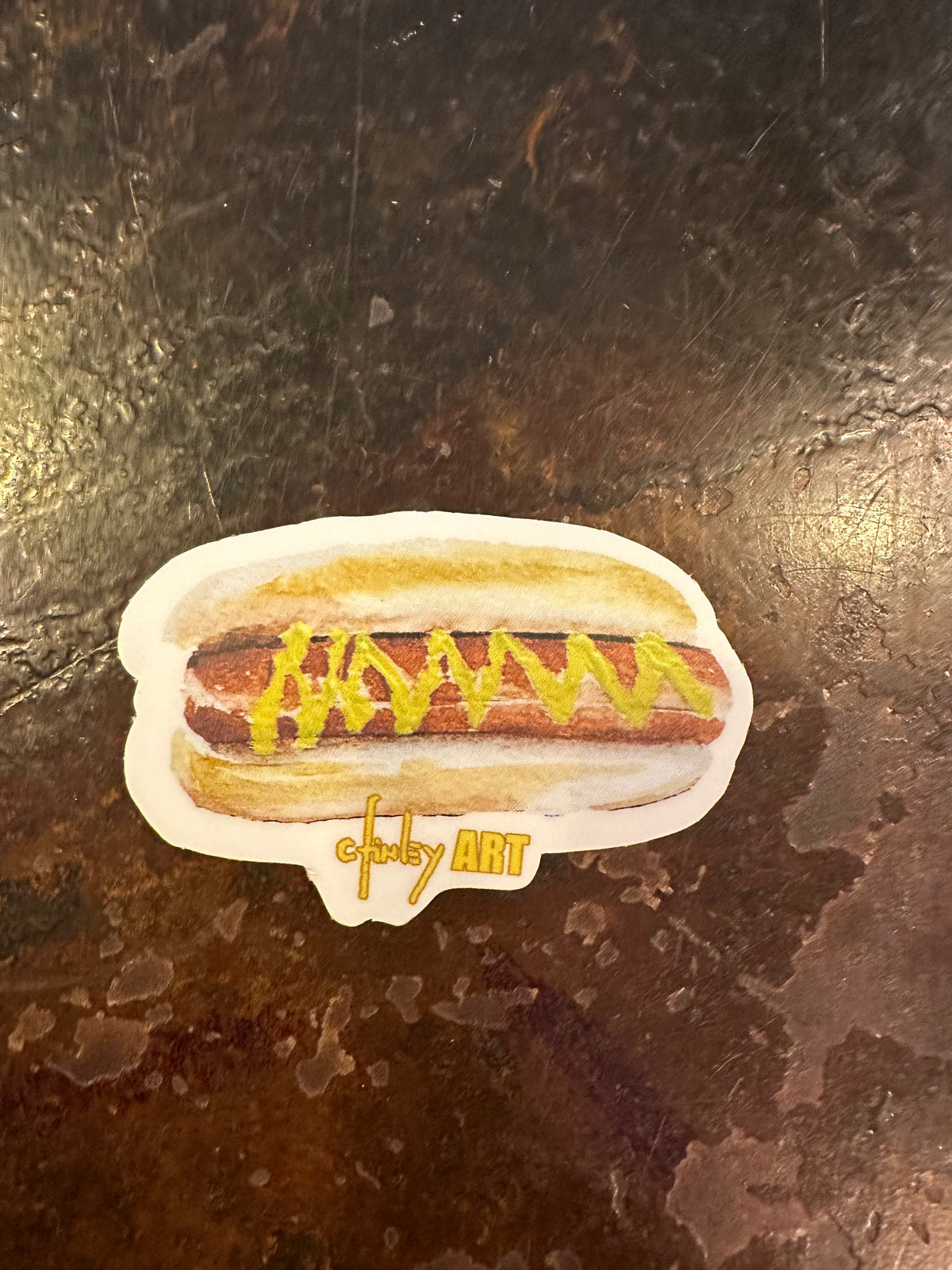 Hot Dog Sticker