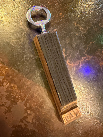 Whiskey Barrel Bottle Opener