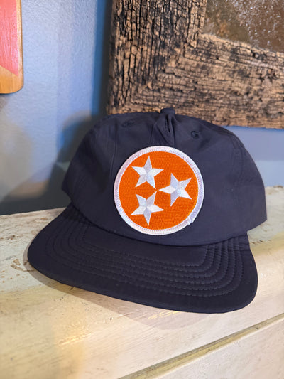 Youth Surf Cap w/ Orange & White Patch