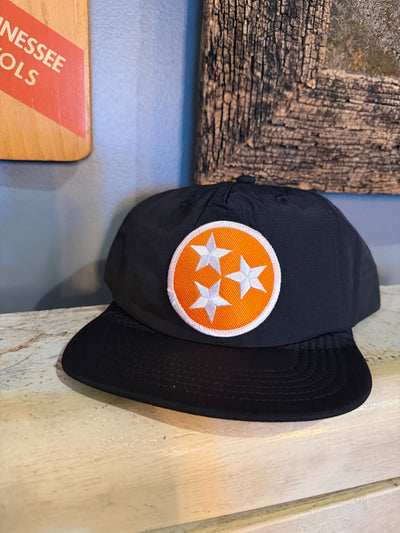 Youth Surf Cap w/ Orange & White Patch