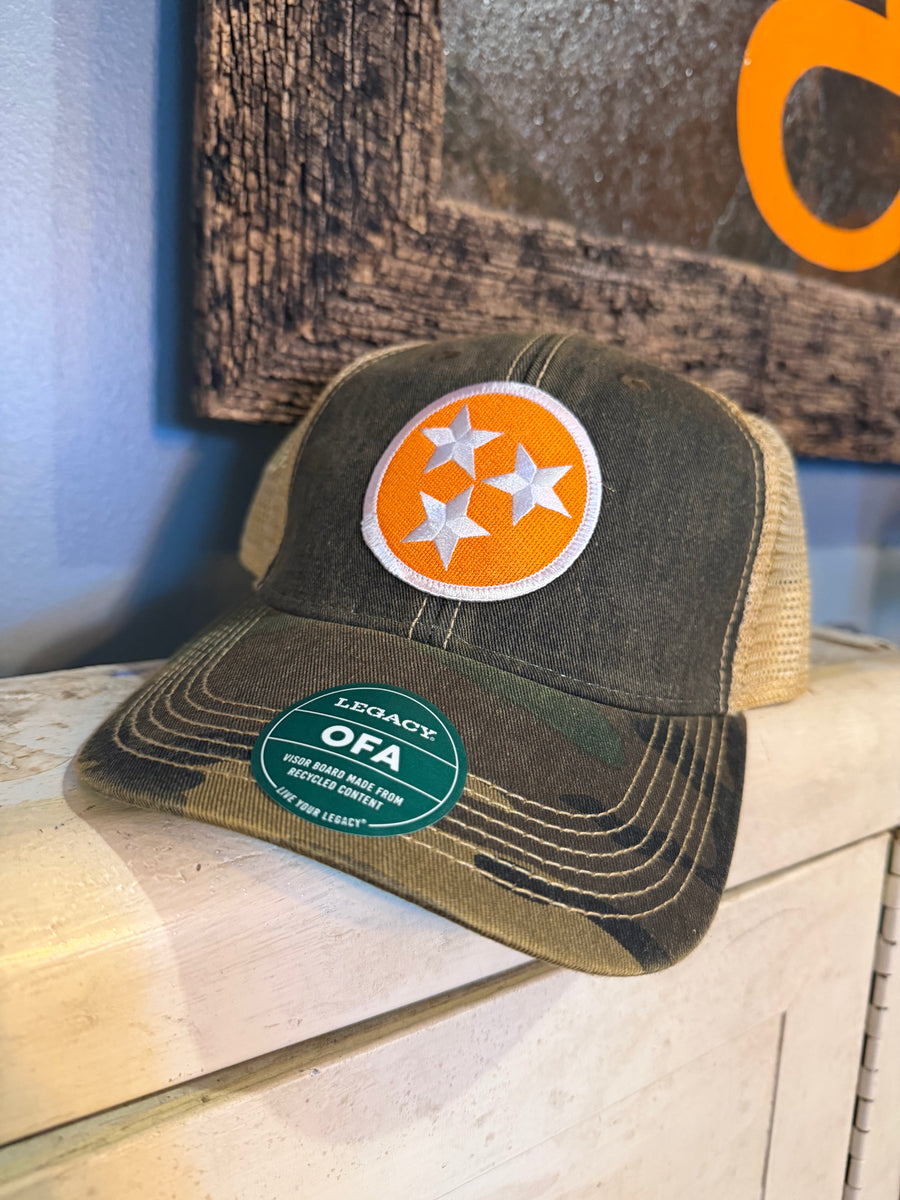 Youth Hat Tri-Star Camo Hat