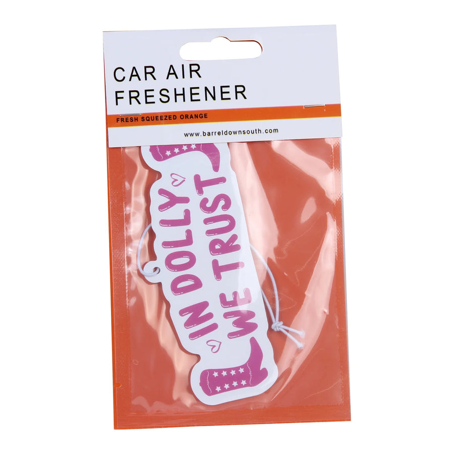 Air Freshener - In Dolly We Trust