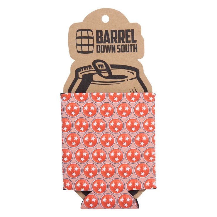 Orange TN Tri-Star Koozie