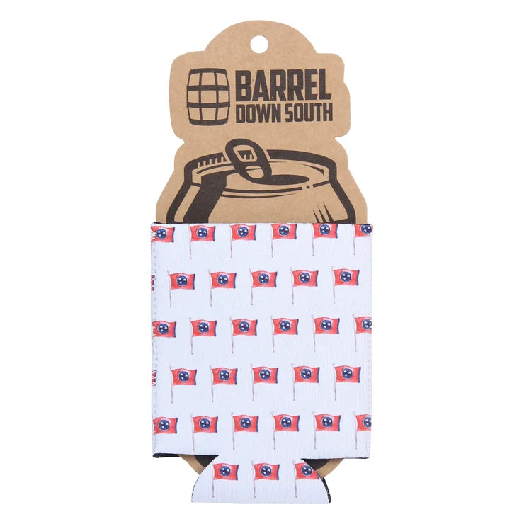 Tri-Star Flag Koozie