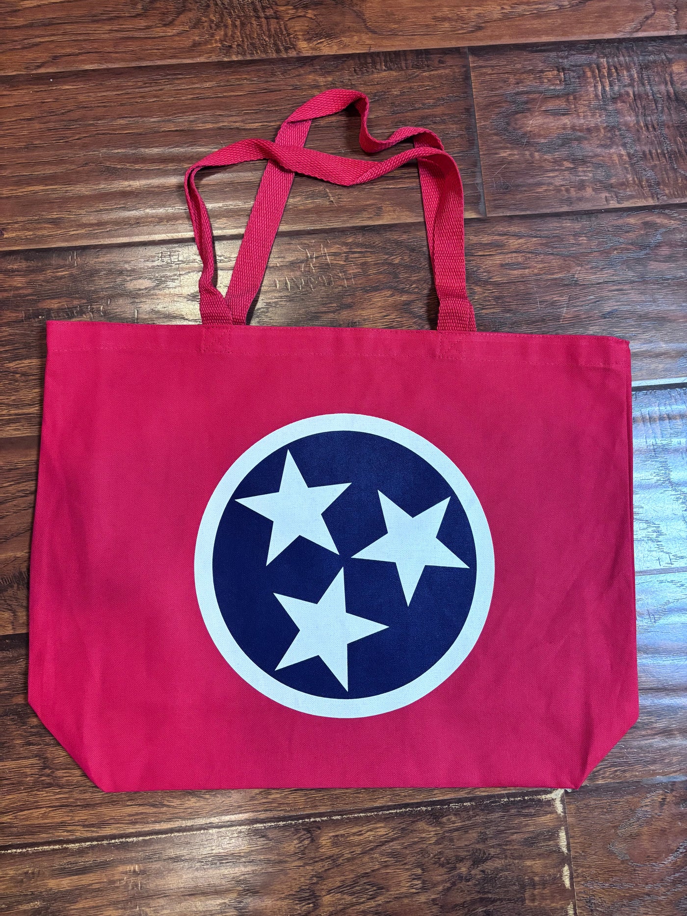 Red TN Flag Tote Bag