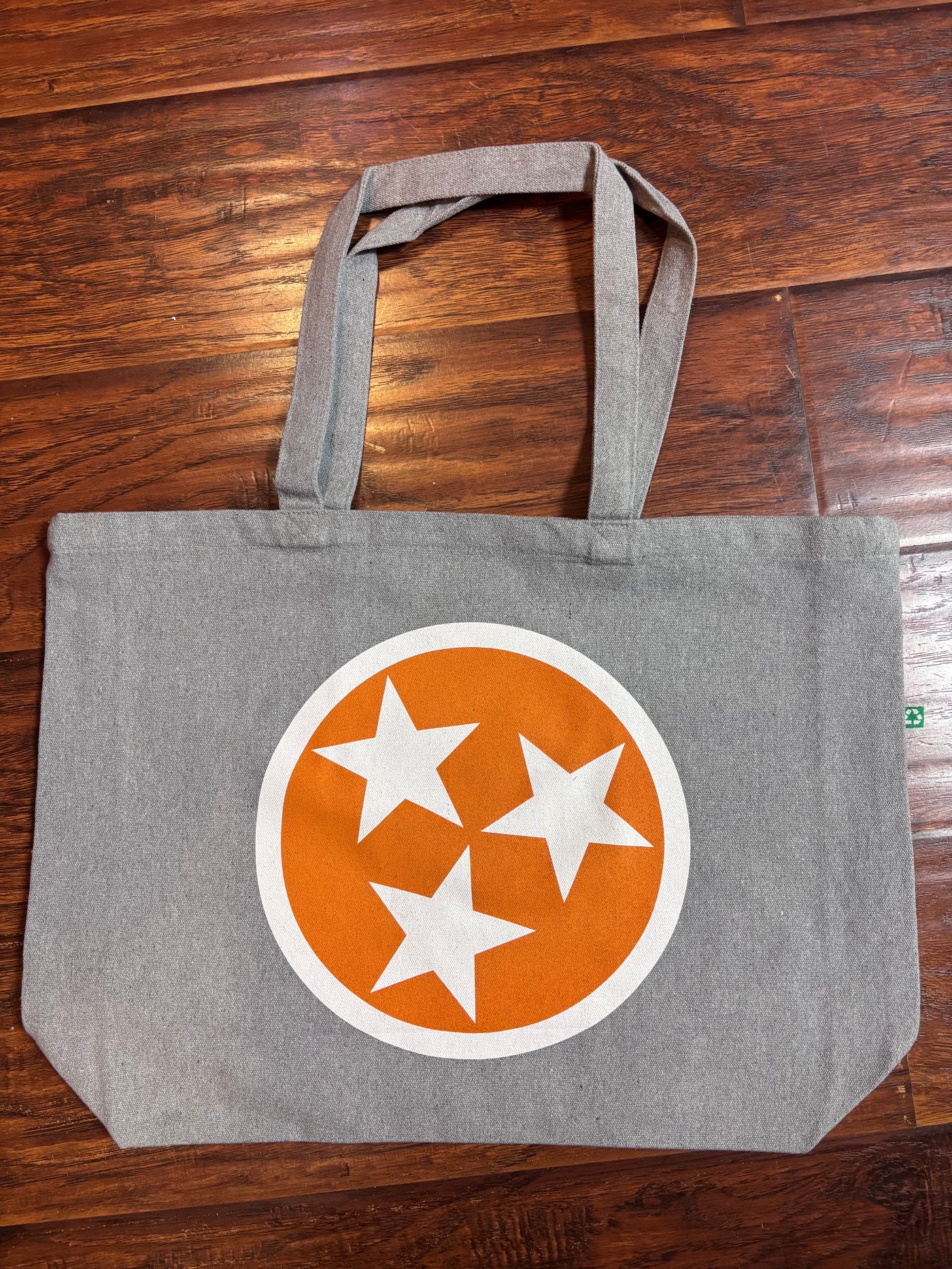 Grey TN Flag Tote Bag
