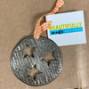 Metal Tri-Star Ornament - Handmade In Haiti