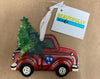 Tri-Star Truck Ornament - Handmade in Haiti