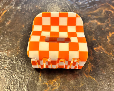 FiZZY Checkerboard Hair Clip