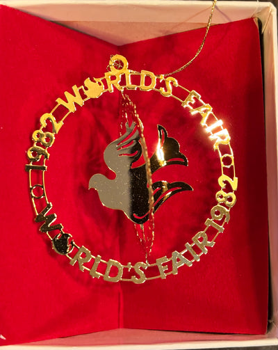 Vintage 1982 World's Fair Ornament