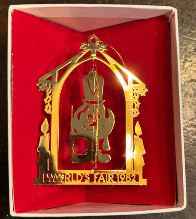 Vintage 1982 World's Fair Ornament