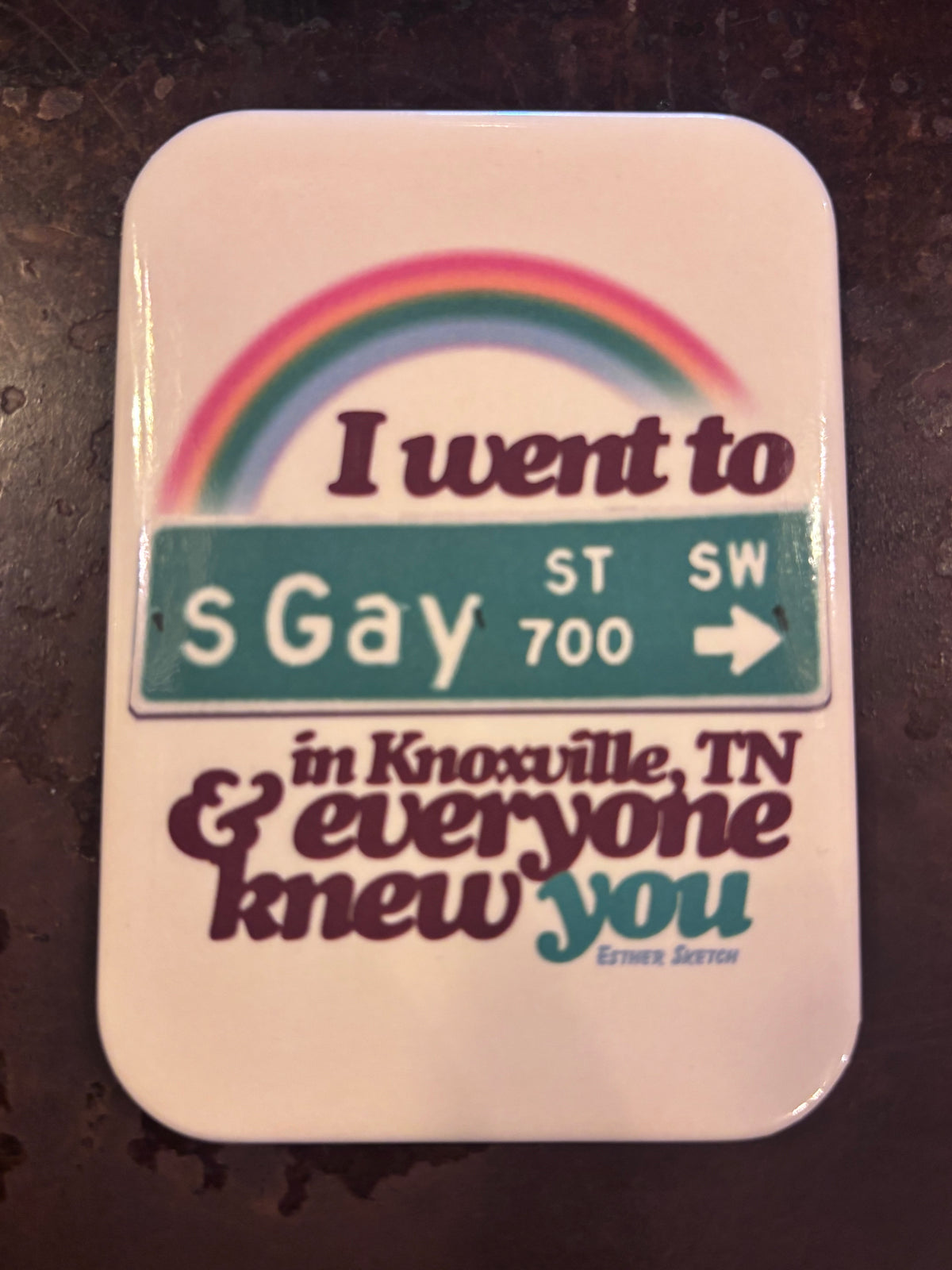 Gay Street Magnet