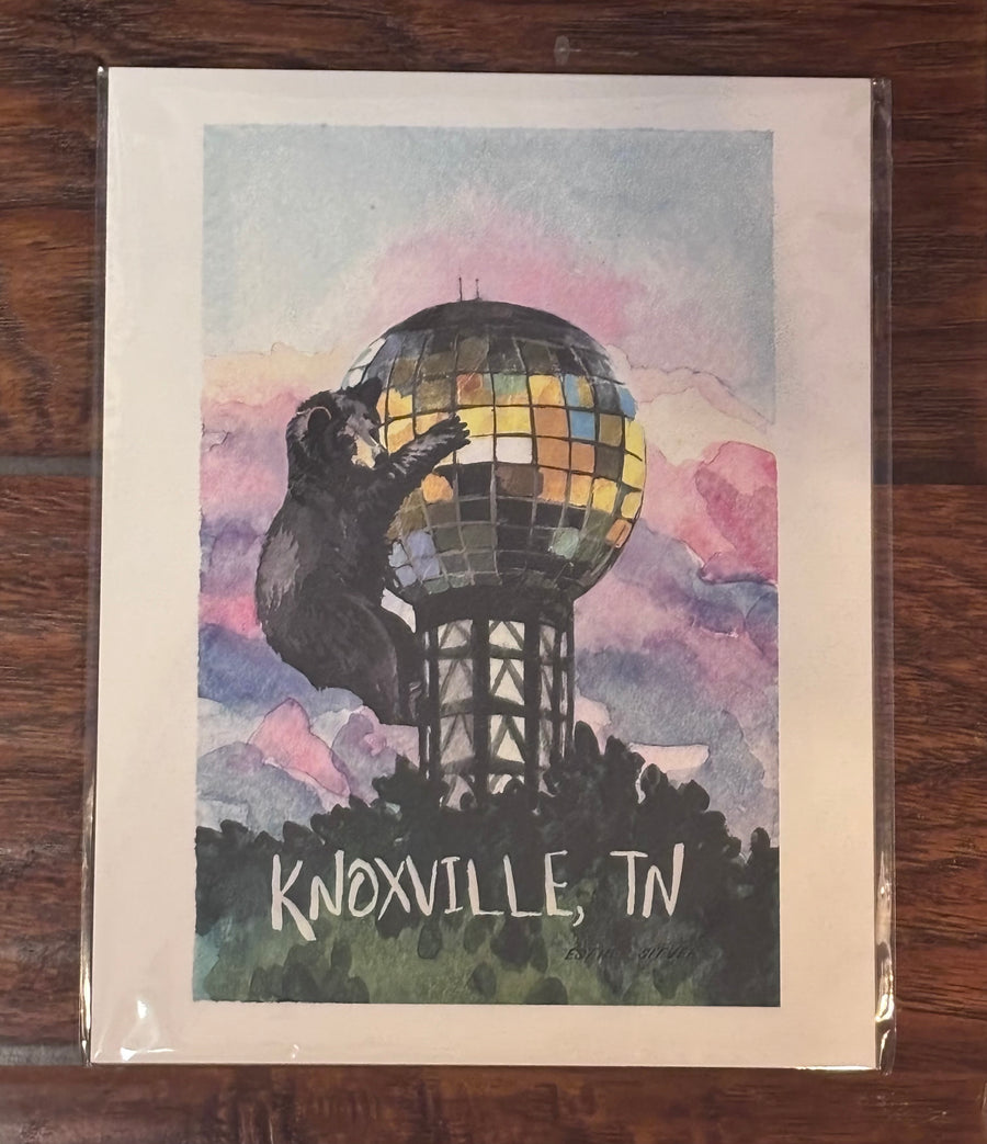 Sunsphere Bear 8.5x11 Print