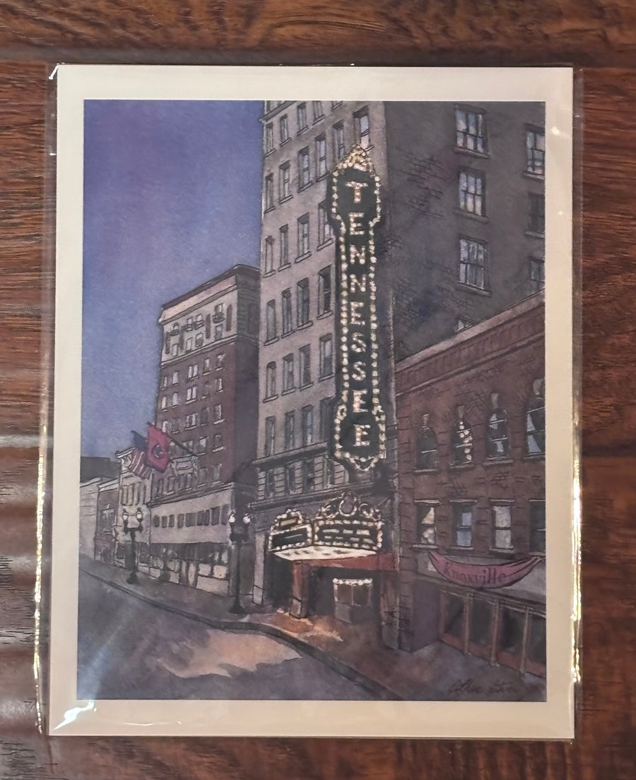 Tennessee Theater 8.5x11 Print