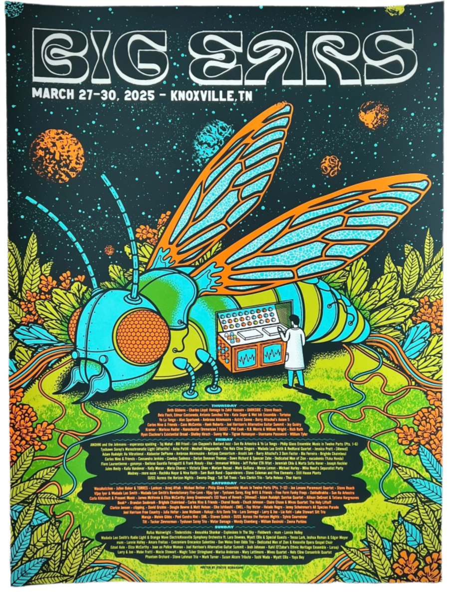 2025 Event Poster by Status Serigraph