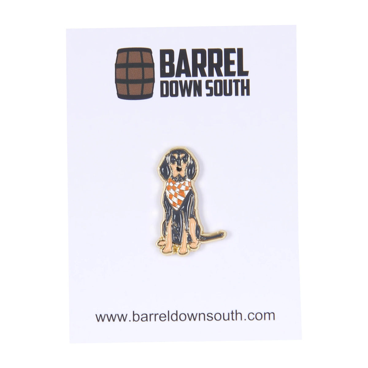 Smokey Enamel Lapel Pin