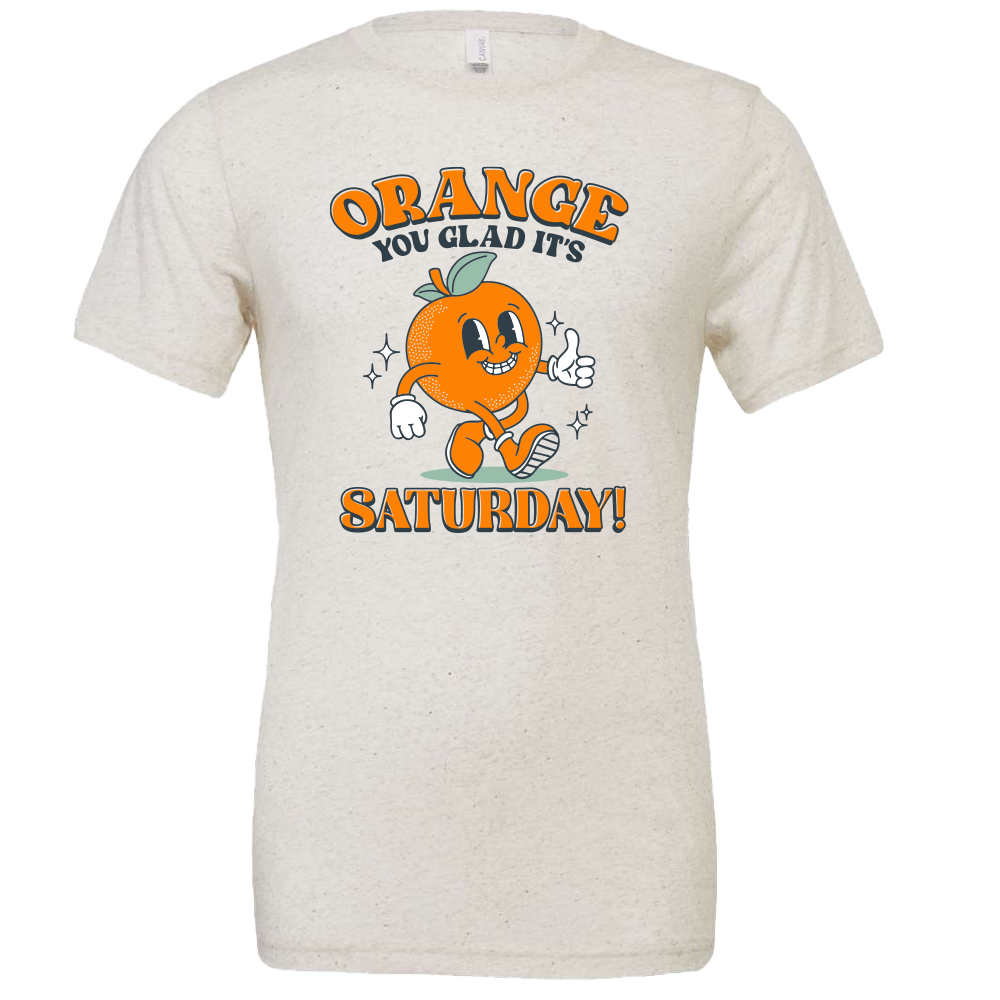 Orange You Glad Nothing Too Fancy