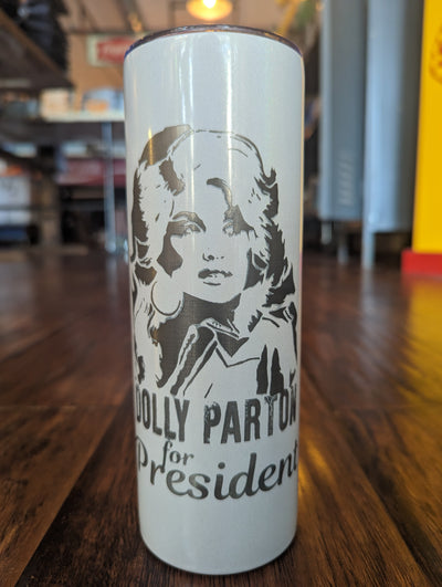 Dolly Glitter Tumbler