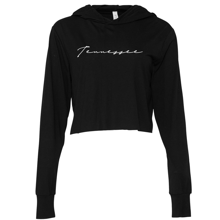 Ladies Signature Crop LS T-Hoodie