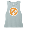 Ladies Orange Tri-Star Tank