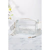 Clear Cross Body Bag - White