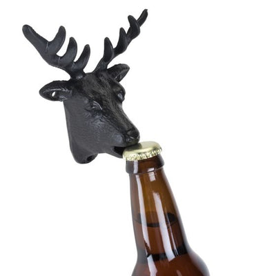 Wall Mounted Cast Iron Deer Bottle Opener