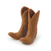 Giddy Up Cowboy Boot Phone Stand - Brown