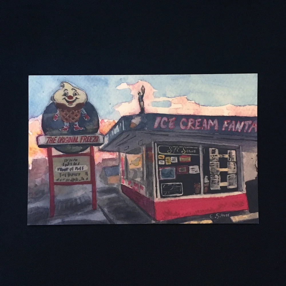 Ice Cream Fantasy Postcard