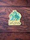 LeConte Sticker